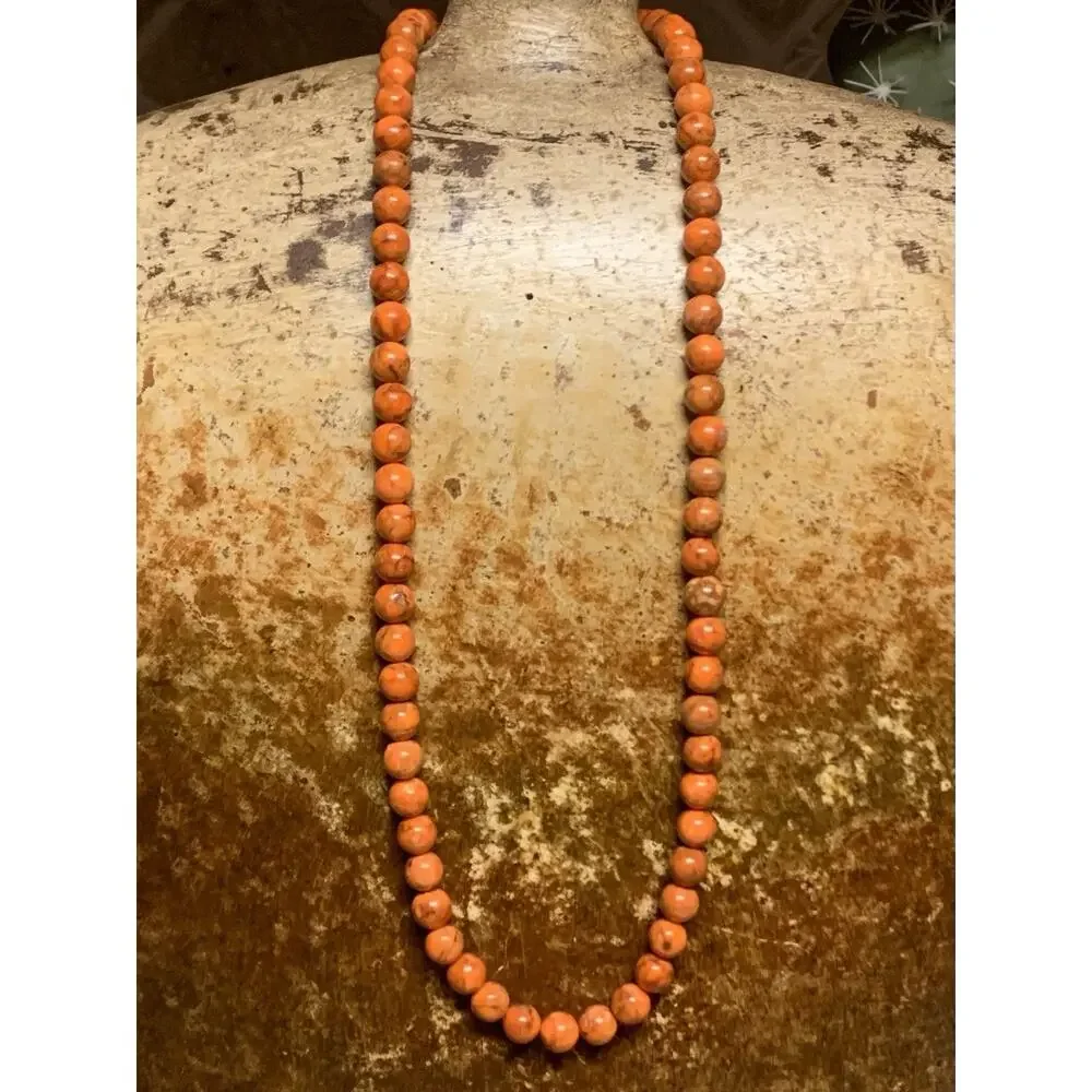 Jay King Necklace & Pendant Sterling Silver & Orange Jasper Necklace w/ Multi st - Picture 8 of 11